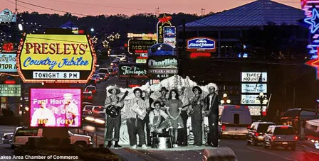 collage of Branson, Missouri photos