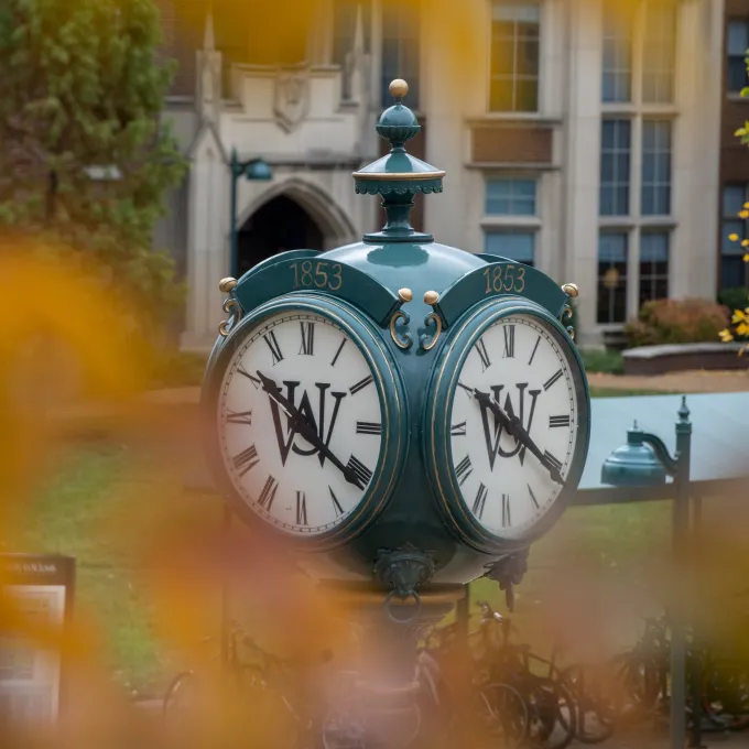 "washu clock tower"